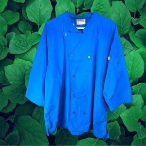5 for $25🔥Uncommon Threads Blue Chef Utility Shirt XL